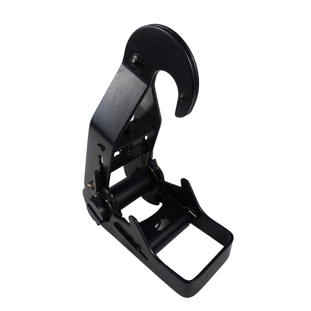 50mm Black Stainless Steel Ratchet with Hook