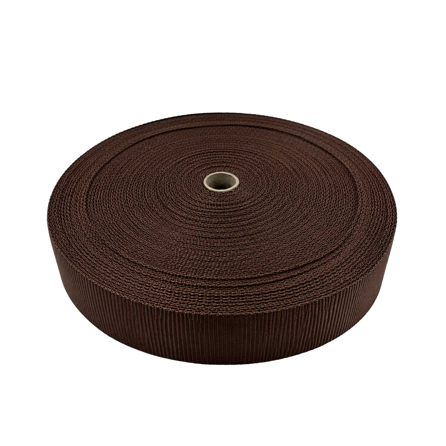 Polypropylene Webbing 50mm - Brown - Image 2