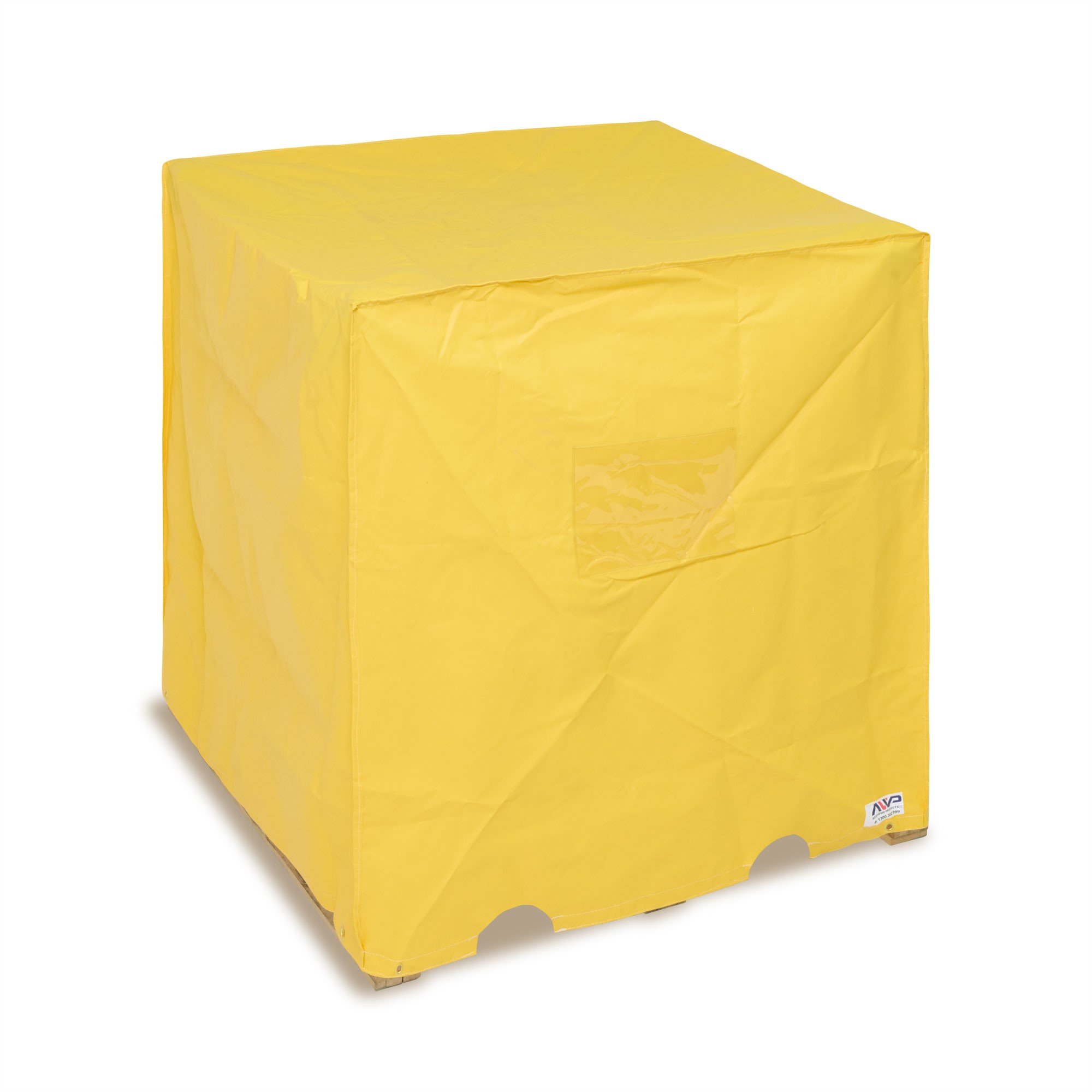 PVC Yellow Pallet Cover (550 gsm) - Image 4