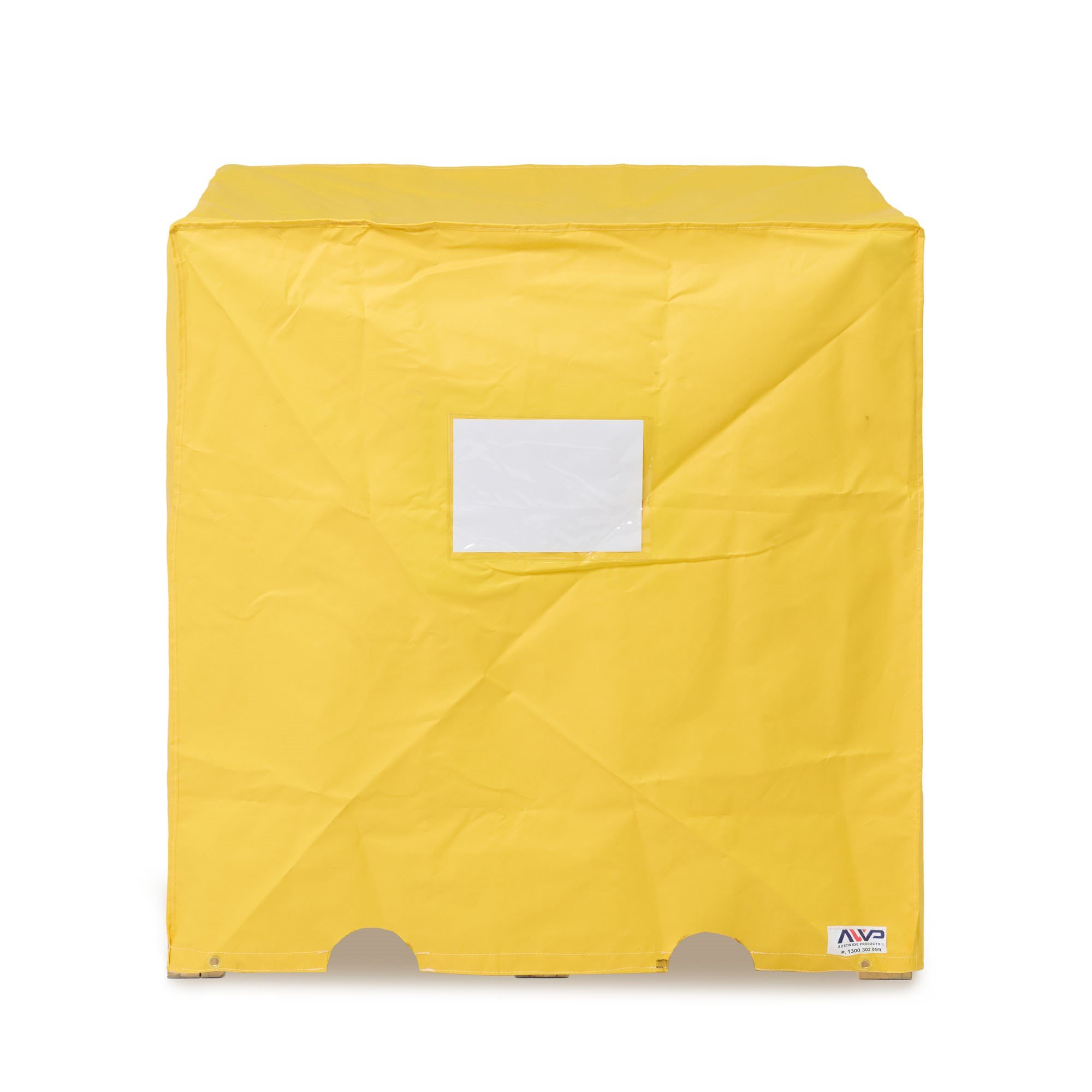 PVC Yellow Pallet Cover (550 gsm)