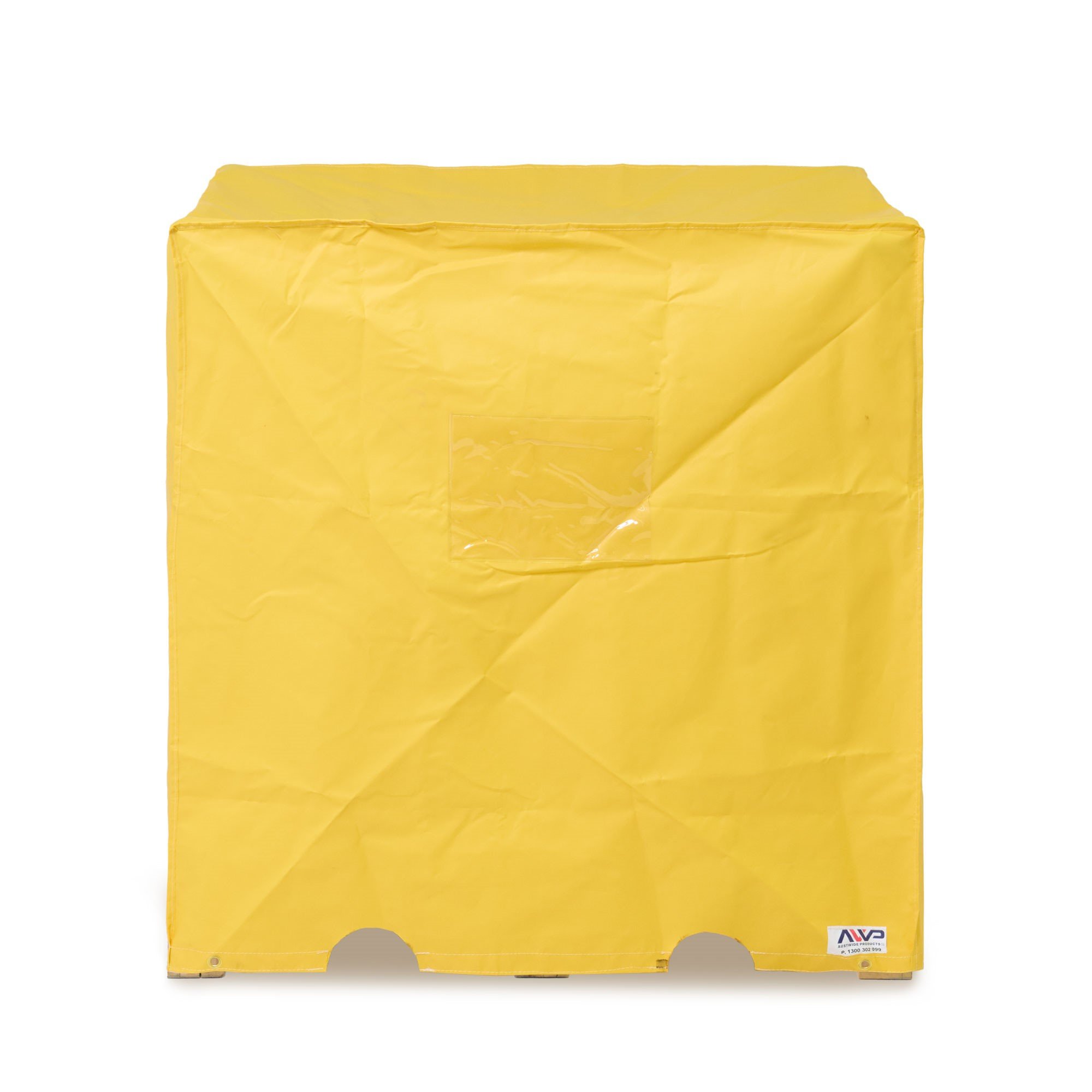 PVC Yellow Pallet Cover (550 gsm) - Image 2