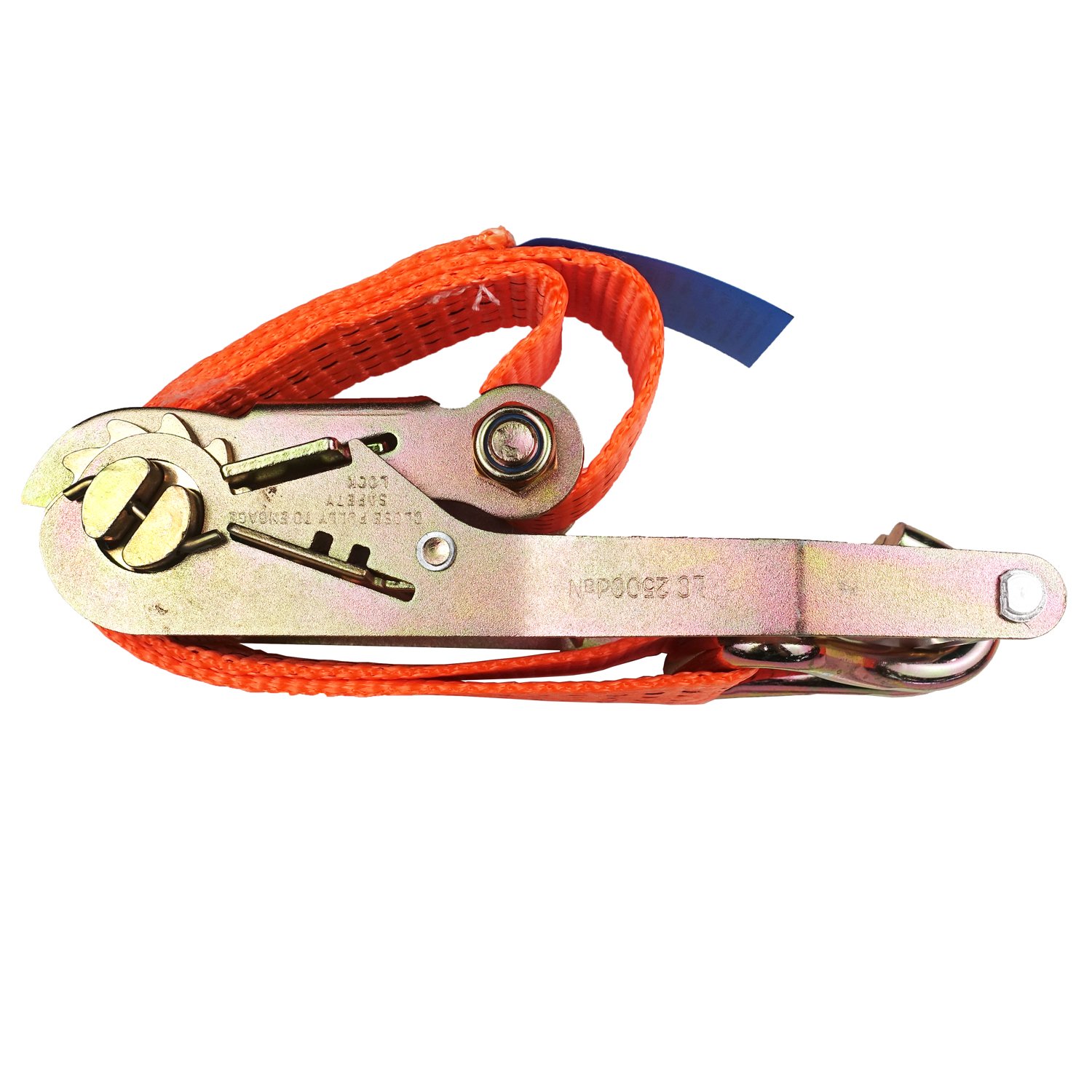 50mm x 9 metre Hi-Vis Ratchet Strap - Image 5