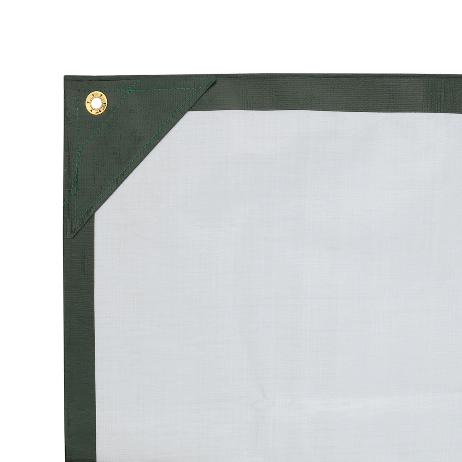 30.0m x 30.0m Green/White Stockpile Tarpaulin (300 gsm) - Image 2