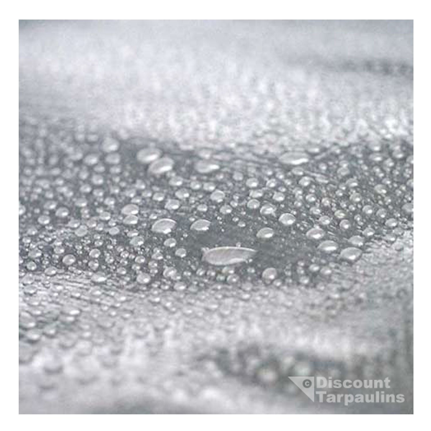CrocSkin - Silver/Green Heavy Duty Poly Tarpaulin (160 gsm) - 3.0m x 3.6m - Image 2