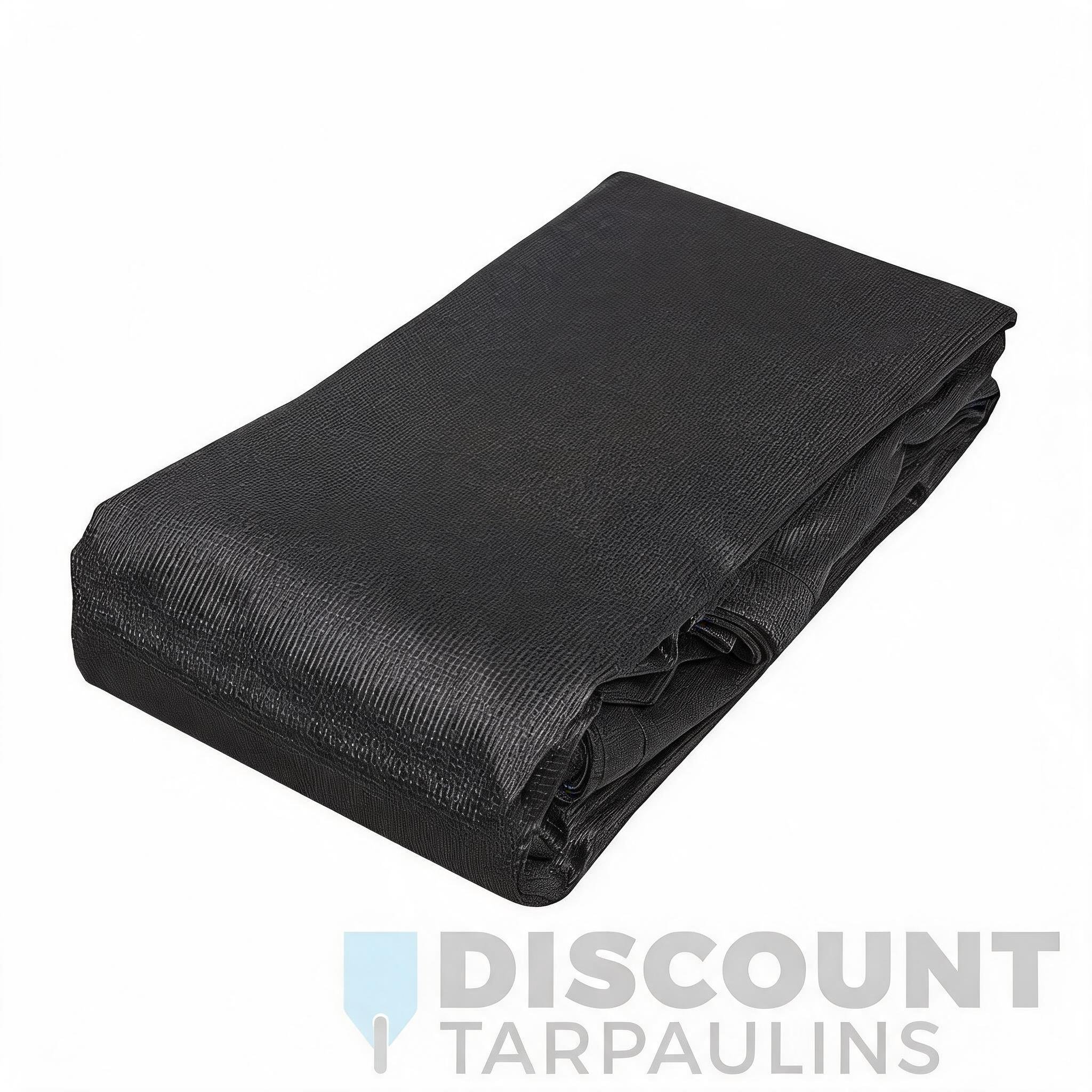 CrocSkin - Heavy Duty Mesh Tarp - 2.6m x 3.2m - Black 80% (No Ropes)