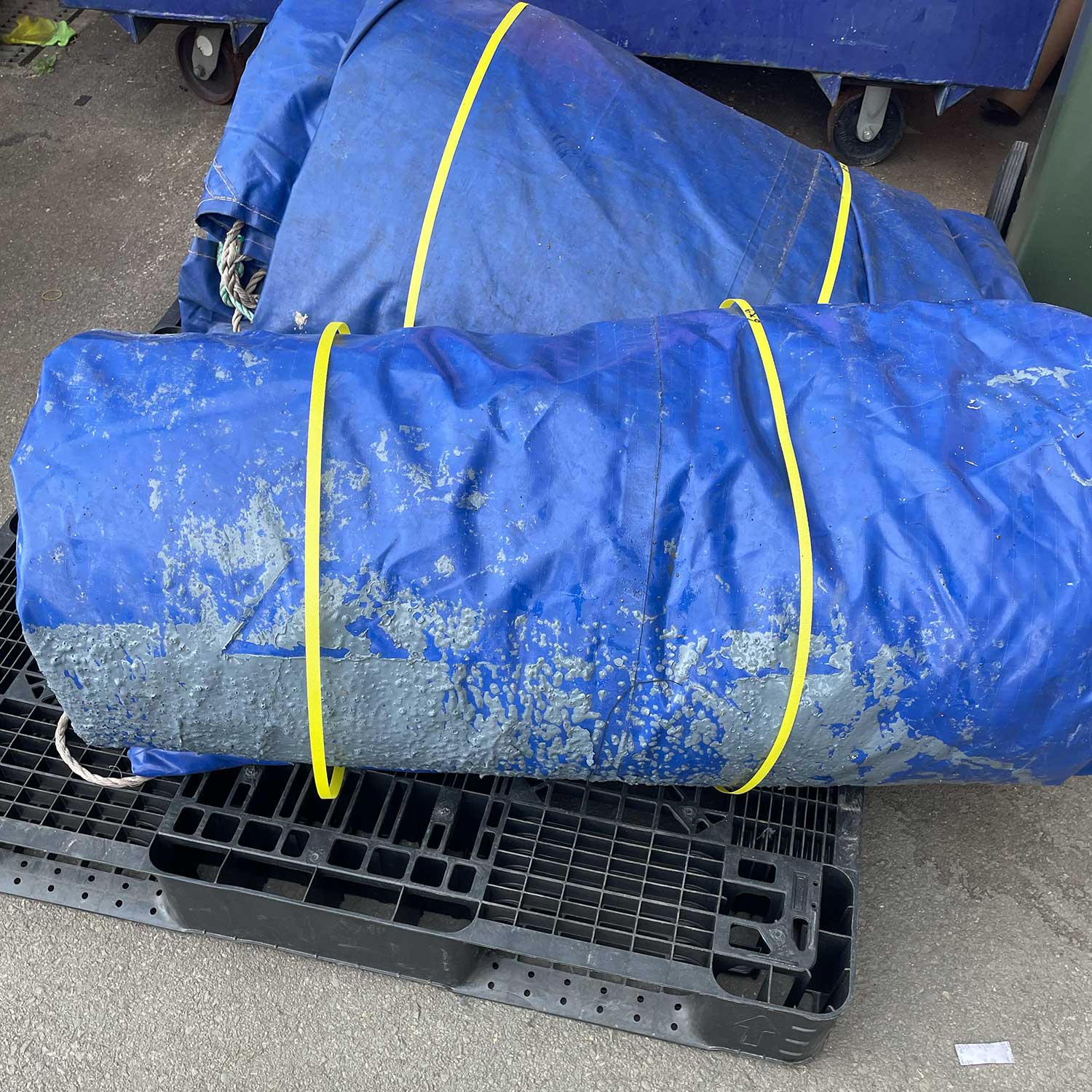 **CLEARANCE** Ex Hire Builders Roof Tarp 6m x 9m